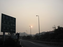 Sunset Over National Highway 10