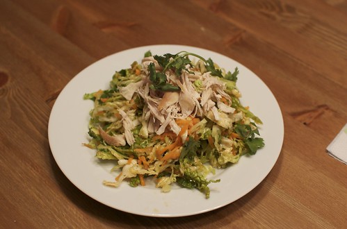 Thai Cabbage Salad with Chicken