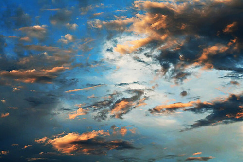 July 15, 2010: sunset clouds