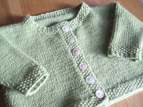Sweater for a February baby