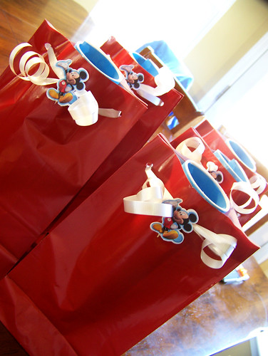 110225 Mickey Bday 02 - favor bags
