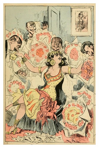 004-El camerino de Criquetta-La grande mascarade parisienne 1881-84-Albert Robida