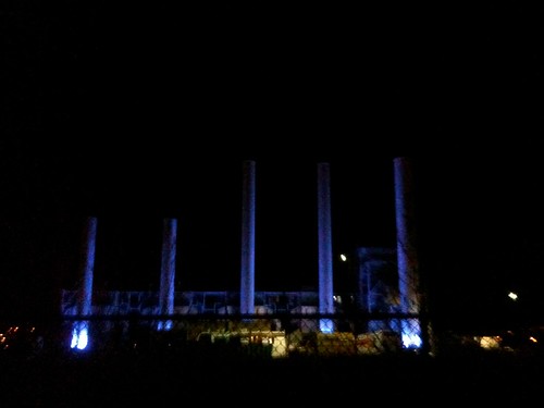 Seaholm Power Plant Smokestacks
