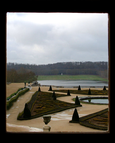 Versailles through glass