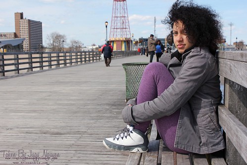 Coney Island Curly Fro. by Ahlexandria