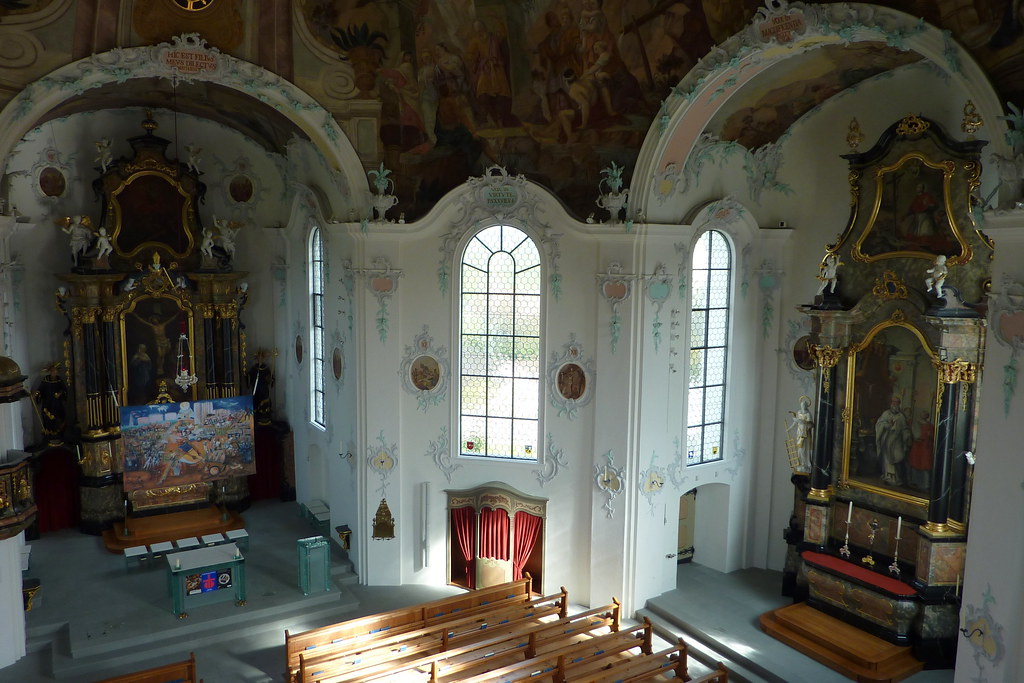 In der Kirche Bernhardzell