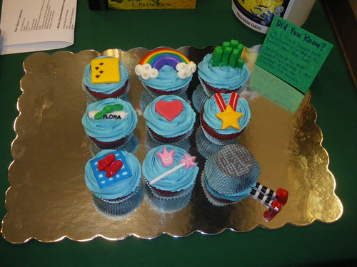 "Munchkin Cakes", inspired by The Wonderful Wizard of Oz