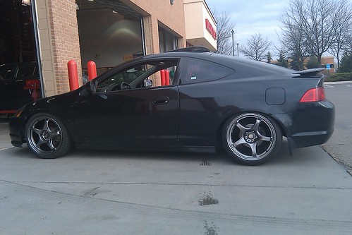 This is my first rsx but i am not new to the whole aggressive fitment look