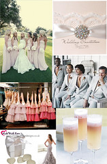 peach-apricot-vintage-wedding-theme