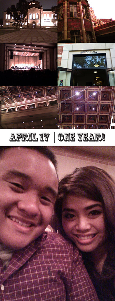 april 17, 2011 : Our One Year Anniversary <3
