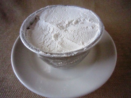 A cup of flour, take three
