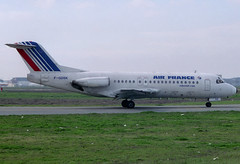 Air France F.28-4000 F-GDSK TLS 05/03/1994