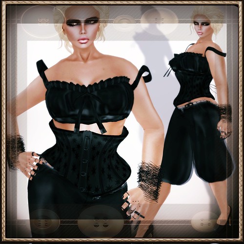 A&A Fashion Full Sculpted Outfit Susi Black