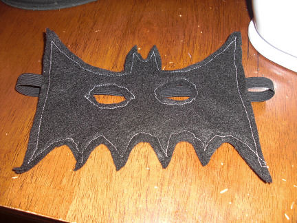 Bat Mask Unfinished
