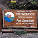 Cartello della Reserva Nacional Rio Simpson