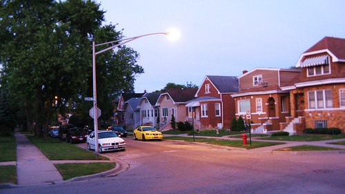 Early morning dawn in Elmwood Park Illinois. June 2010. by Eddie from Chicago