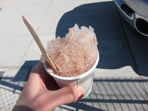 Red Plum Shaved Ice