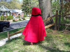 Q5 as Little Red Riding Hood Back