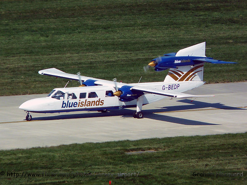 G-BEDP BN-2A Mk.lll-2 Trislander by Jersey Airport Photography