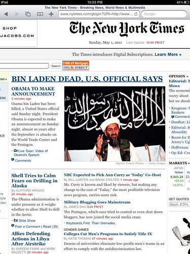 History Made: Osama Bin Laden Confirmed Dead