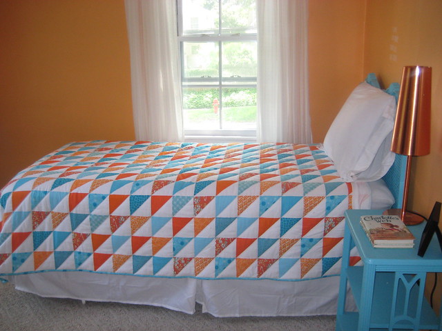 the finished quilt