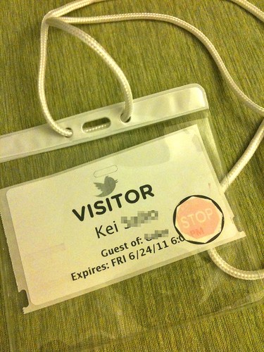 twitter visitor badge