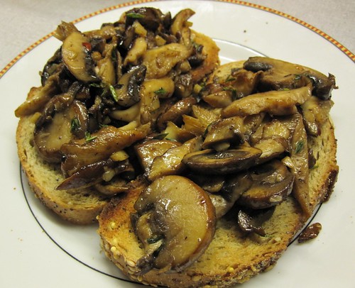 Mushroom Bruschetta