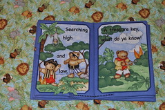 Treasure Bears Fabric Book