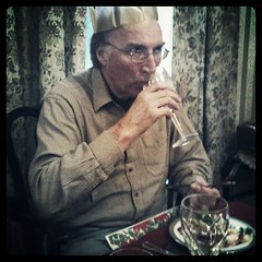 Dad, “Christmas” dinner
