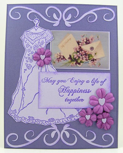 IO Purple Happiness Card
