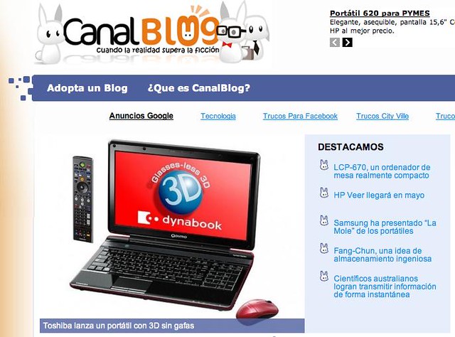 Caputra de Canalblog