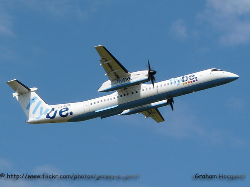 G-ECOB De Havilland Canada DHC-8-402 by Jersey Airport Photography