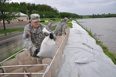 2113th Transportation Company flood relief mission in Western Kentucky