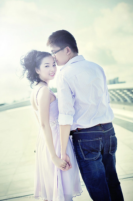 chụp hình cưới ngoại cảnh Laura Lai - Leon Nguyen