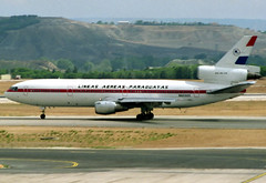 LAP Lineas Aereas Paraguayas DC-10-30 N602DC MAD 22/09/1993