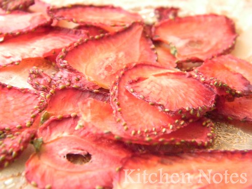 oven-dried strawberries