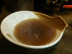 ウーロン茶で割るしめのスープ