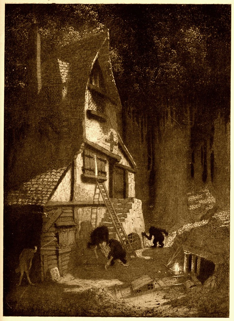 Sidney Sime - The Lean, High House Of The Gnoles (1912)