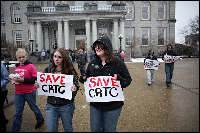 CRTC Student Protest