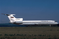 Aeroflot TU-154M RA-85641 GRO 31/08/1996