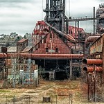 Carrie Furnace - Main Lawn - HDR