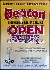 Mitcham Hills Inter-Church Council, Beacon Emergency Relief