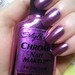 Sally Hansen Chrome Nail Makeup Violet Sapphire Chrome swatch