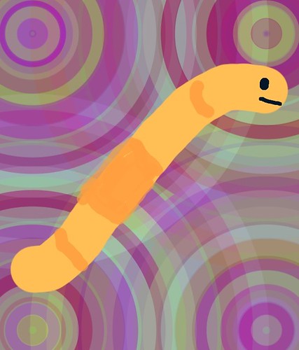 Stick figure worm