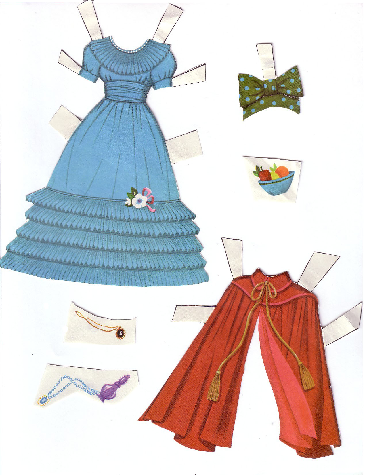 Hayley Mills - Summer Magic paper doll set (1963) 005