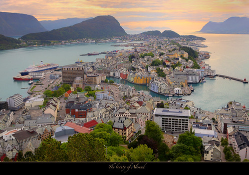 The beauty of Alesund, Norway by Joalhi "Around the World"
