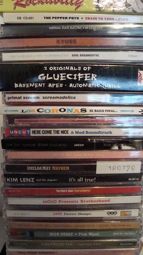 Pilha de cds