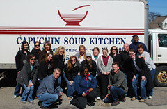 Identity Team at Capuchin Soup Kitchen 3/29/11