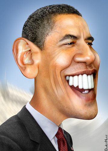 Barack Obama - Caricature