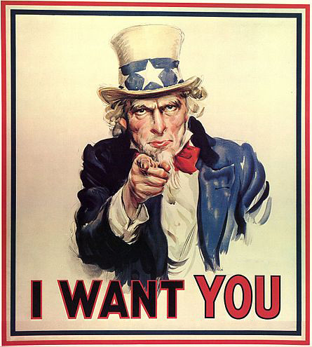 Edited Uncle Sam I want you